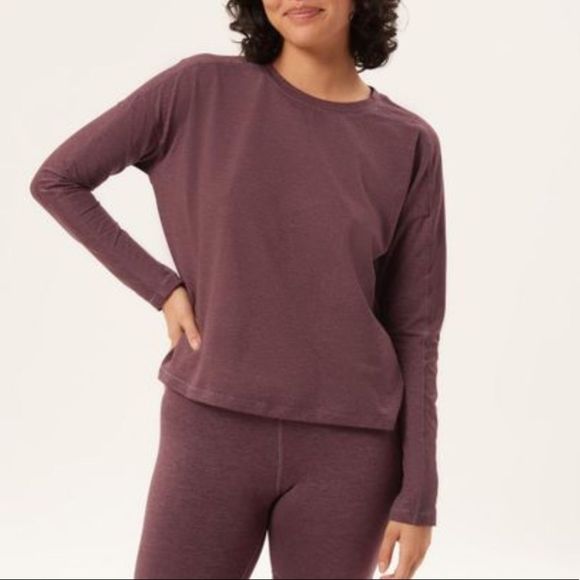 girlfriend collective Tops - Girlfriend Collective Huckleberry ReSet Long Sleeve Tee
